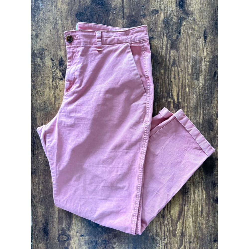 Gap Girlfriend Khaki Pink Chino Pants Womens Size 8